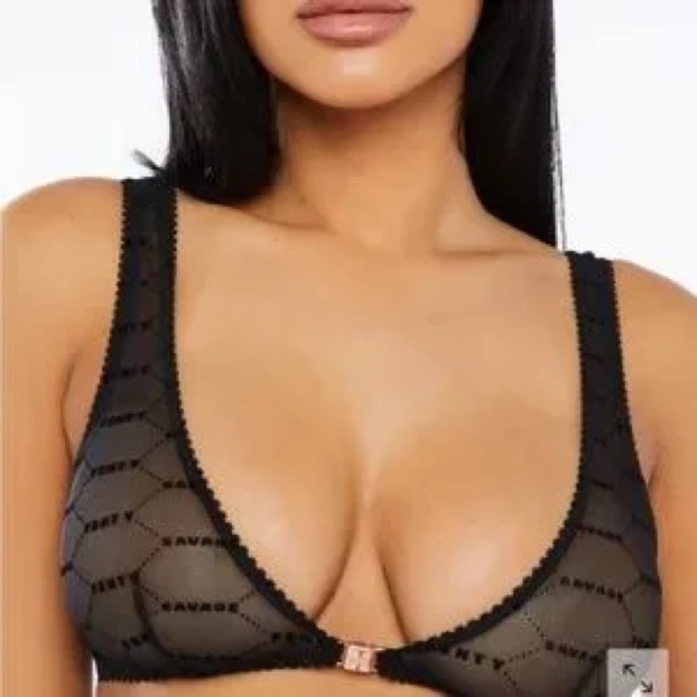 Savage X Fenty Midnight Black Bralette
